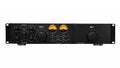 Front panel of SPL Phonitor 3 headphone amplifier and passive 1x4 switch with multiple knobs and VU meters.