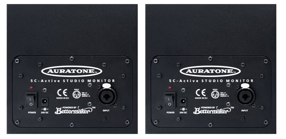 AURATONE 5C Active Black — Studio Monitor, nearfield reference loudspeaker