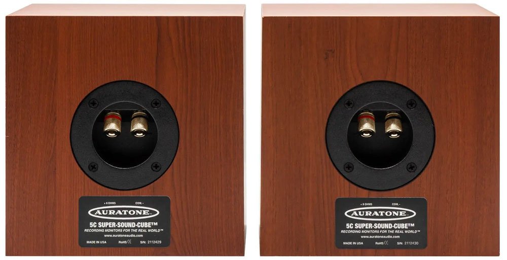 AURATONE 5C Passive Wood Grain — Studio Monitor, nearfield reference loudspeaker
