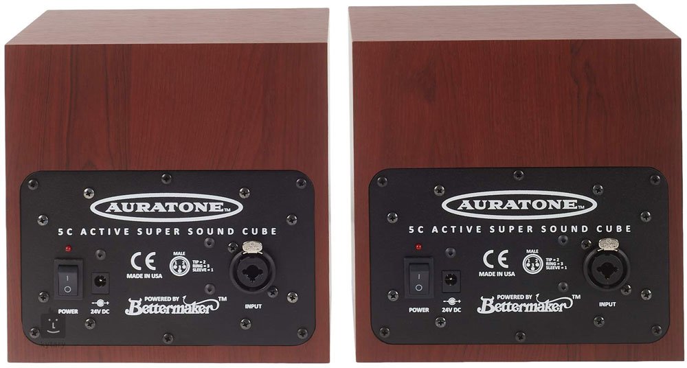 AURATONE 5C Active Wood Grain — Studio Monitor, nearfield reference loudspeaker