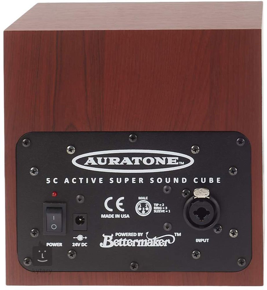AURATONE 5C Mono Active Wood Grain — Studio Monitor, nearfield reference loudspeaker