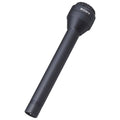 Black handheld microphone with metal mesh grille and SONY logo on the head, showing a 3-pin XLR connector.