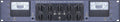 Front panel of a Manley stereo variable mu limiter compressor with meters, knobs, and switches.