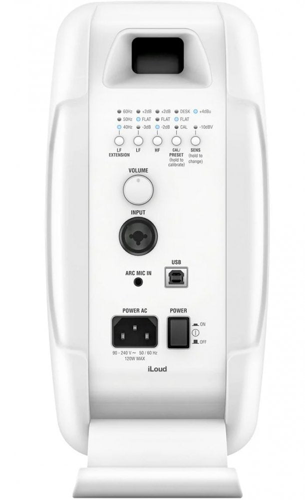 IK MULTIMEDIA iLoud MTM mkII (Single, White) — Studio Monitor, nearfield reference loudspeaker