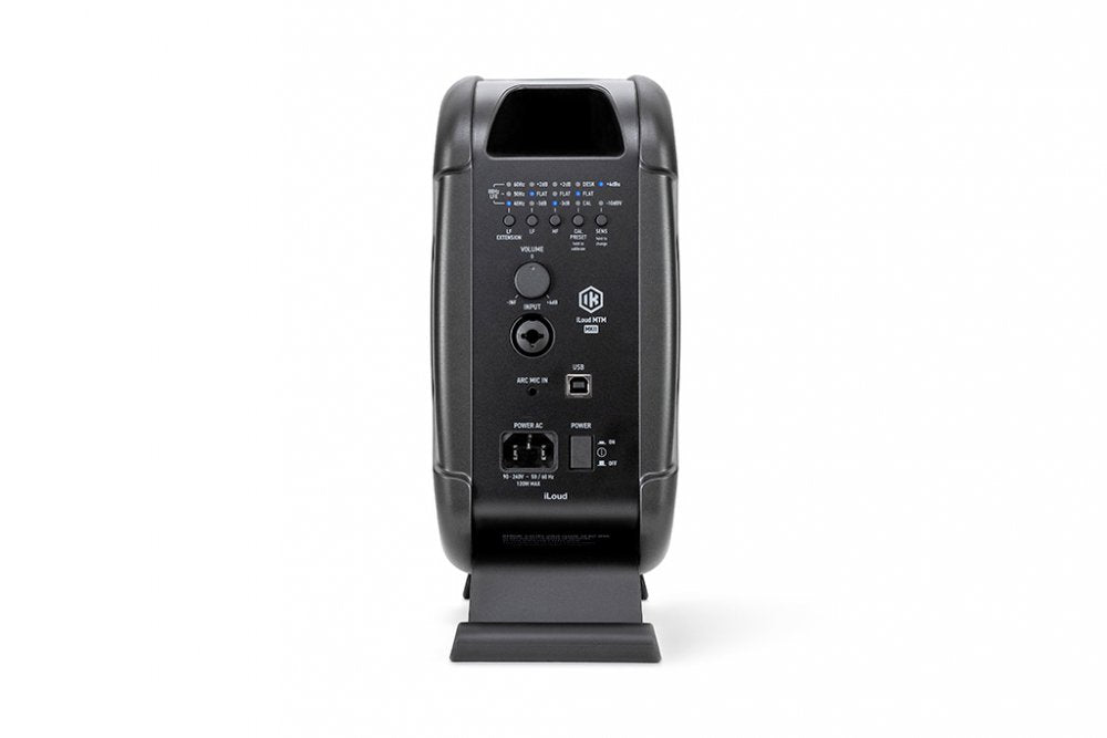 IK MULTIMEDIA iLoud MTM mkII (Single, Black) — Studio Monitor, nearfield reference loudspeaker