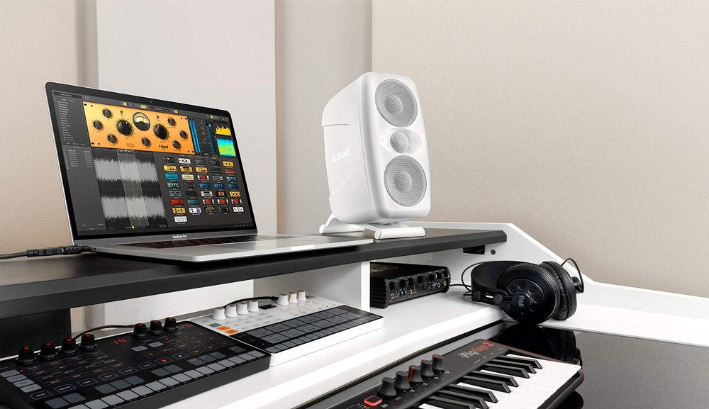 IK MULTIMEDIA iLoud MTM mkII (Pair, White) — Studio Monitor, nearfield reference loudspeaker