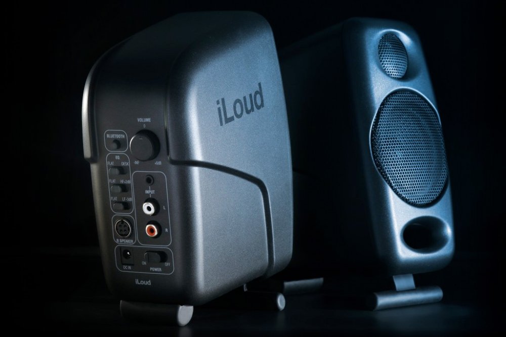 IK MULTIMEDIA iLoud Micro Monitor (Pair, Black) — Studio Monitor, nearfield reference loudspeaker