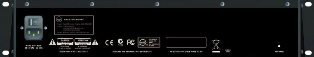 SOUNDCRAFT Mini-Stagebox-16R — Patchbay