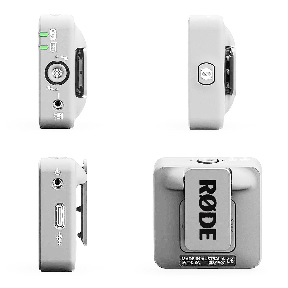 RODE Wireless ME DUAL White — Microphone, studio recording microphone body