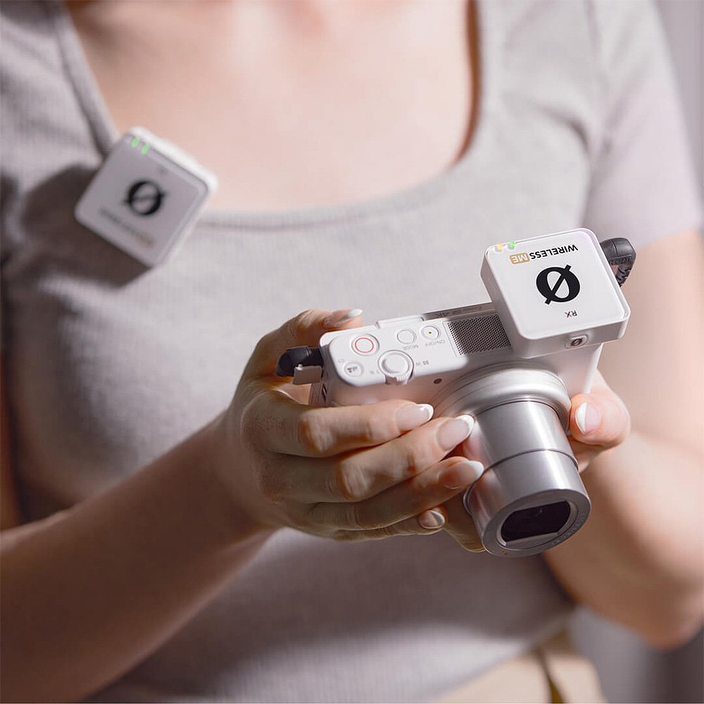 RODE Wireless ME DUAL White — Microphone, studio recording microphone body