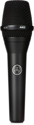 Black handheld microphone with metal mesh grill and AKG logo, labeled C636.