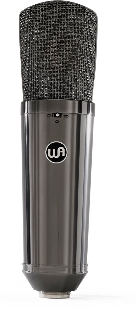 WARM AUDIO WA-87 Stereo Pair - Limited Edition Titanium — Microphone, studio recording microphone body
