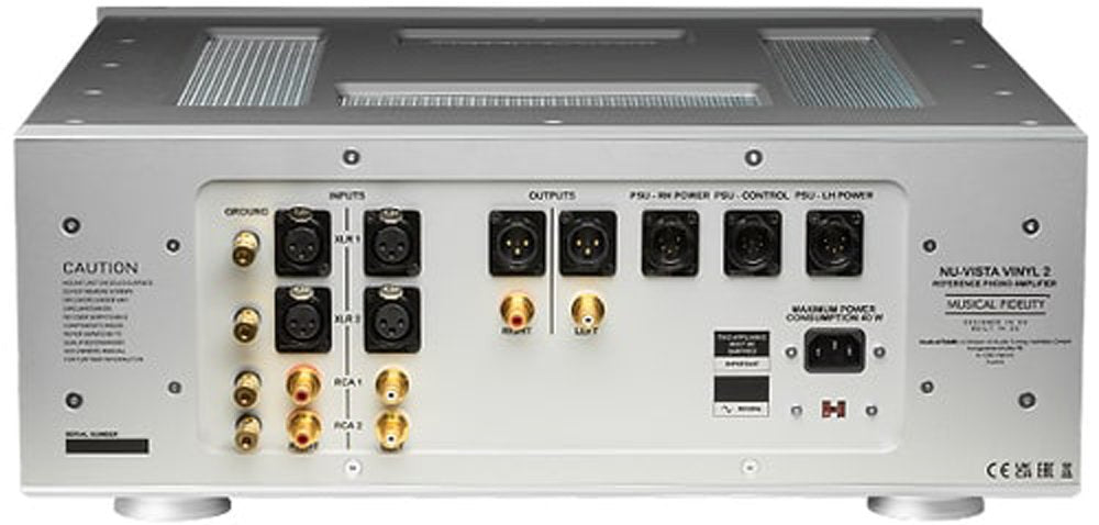 MUSICAL FIDELITY Nu-Vista VYNL 2 Black — Preamp / DI