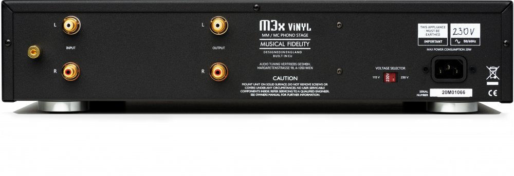 MUSICAL FIDELITY M3X VYNL Black — Preamp / DI