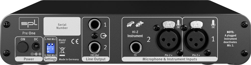 SPL Pre One — Preamp / DI