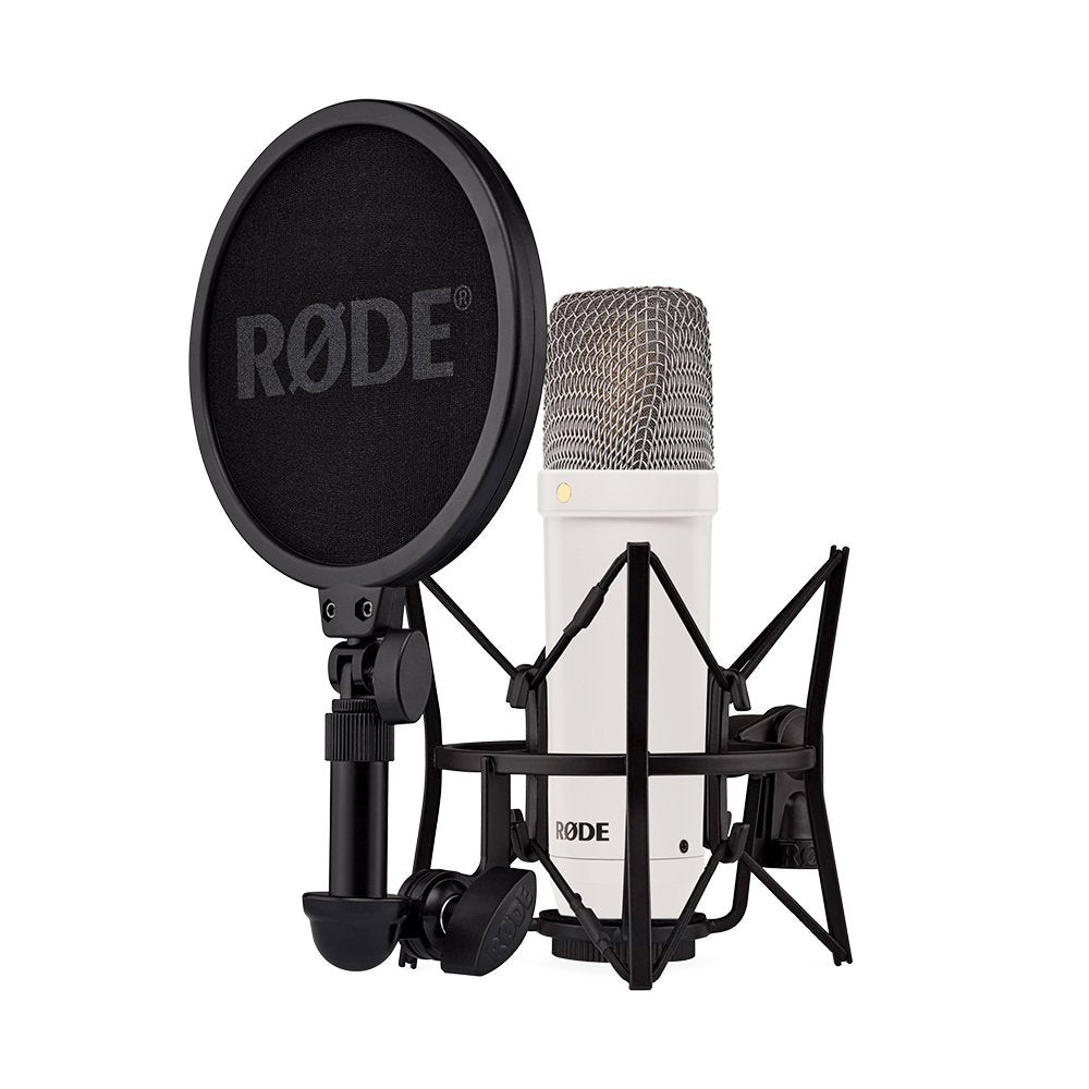 RODE NT1 Signature WHITE — Microphone, studio recording microphone body
