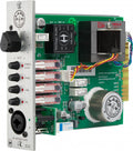 Open circuit board module with gain knob and various switches for microphone preamp by Heritage Audio.