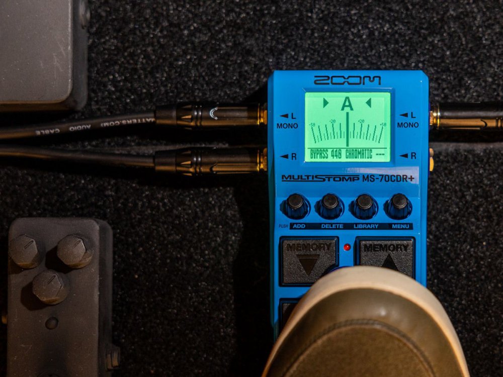 ZOOM MS-70CDR+ — Multi-Effects Processor, multi-effects floor processor