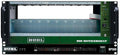 Front view of a rack-mount audio device chassis with control knob, status lights, and power switch labeled B80 MOTHERSHIP and BP300.