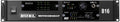 Front panel of a black rackmount audio converter unit with switches, knobs, LEDs, and a 1/4 inch jack connector.