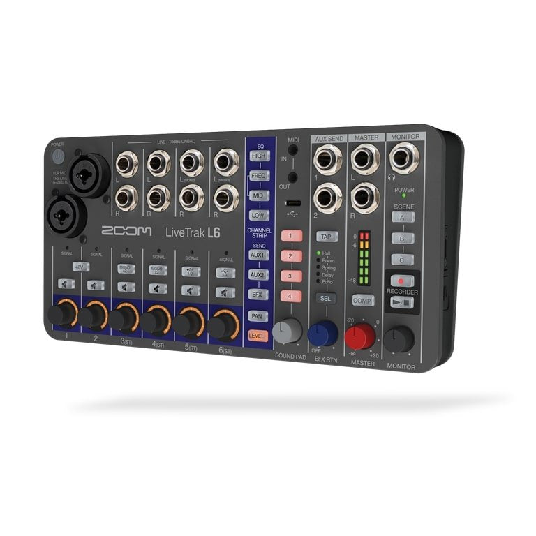 ZOOM LiveTrak L-6 — Mixer