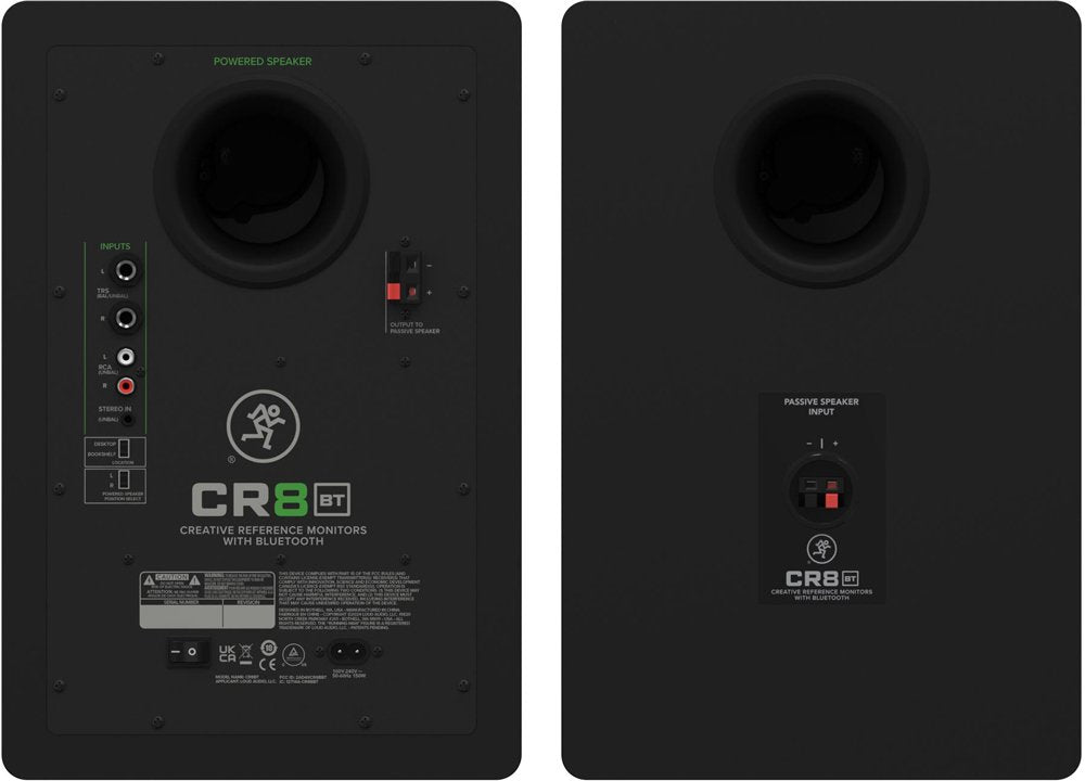 MACKIE CR8BT — Studio Monitor, nearfield reference loudspeaker