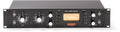 Front panel of a Warm Audio WA76-D limiting amplifier with knobs, switches, and a VU meter.