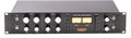 Front panel of a black Warm Audio WA76-D2 dual limiting amplifier with knobs, switches, meters, and labels for two audio channels.