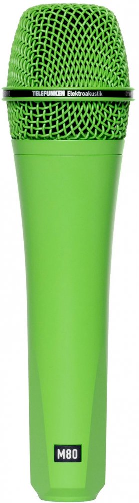 TELEFUNKEN M80 Green — Microphone, studio recording microphone body