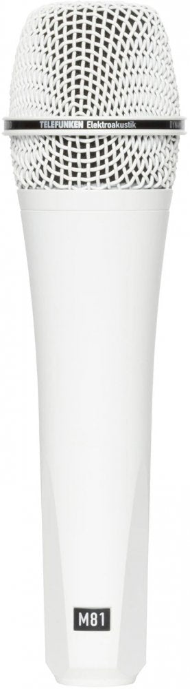 TELEFUNKEN M81 White — Microphone, studio recording microphone body