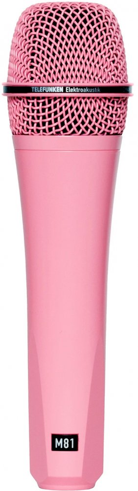 TELEFUNKEN M81 Pink — Microphone, studio recording microphone body