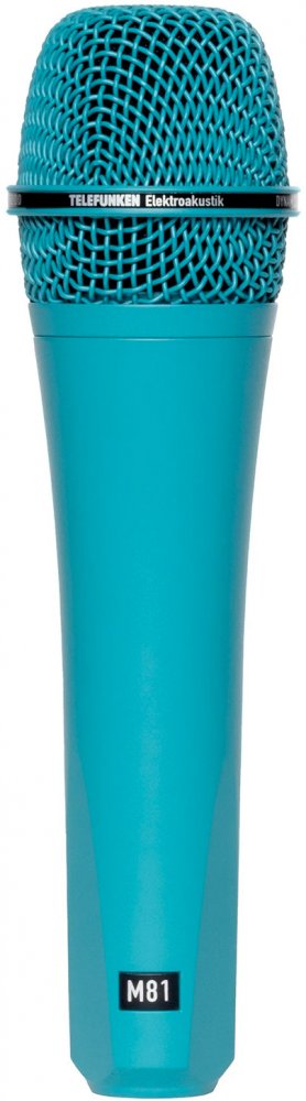 TELEFUNKEN M81 Turquoise — Microphone, studio recording microphone body