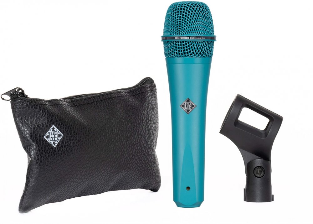 TELEFUNKEN M81 Turquoise — Microphone, studio recording microphone body