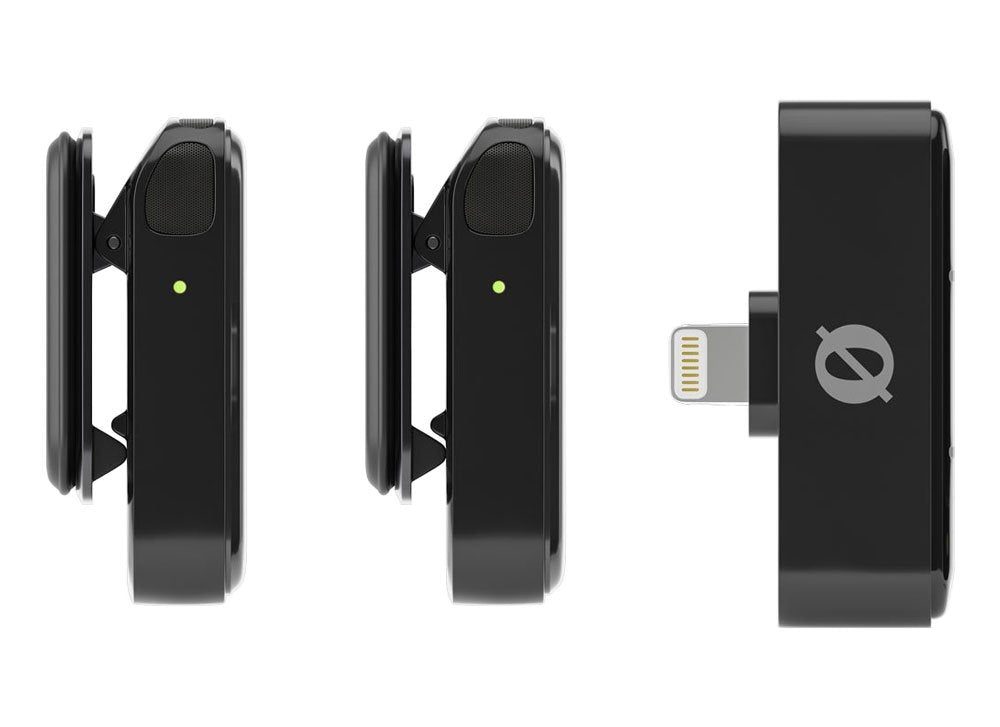 RODE Wireless Micro (Lightning, Black) — Microphone, studio recording microphone body
