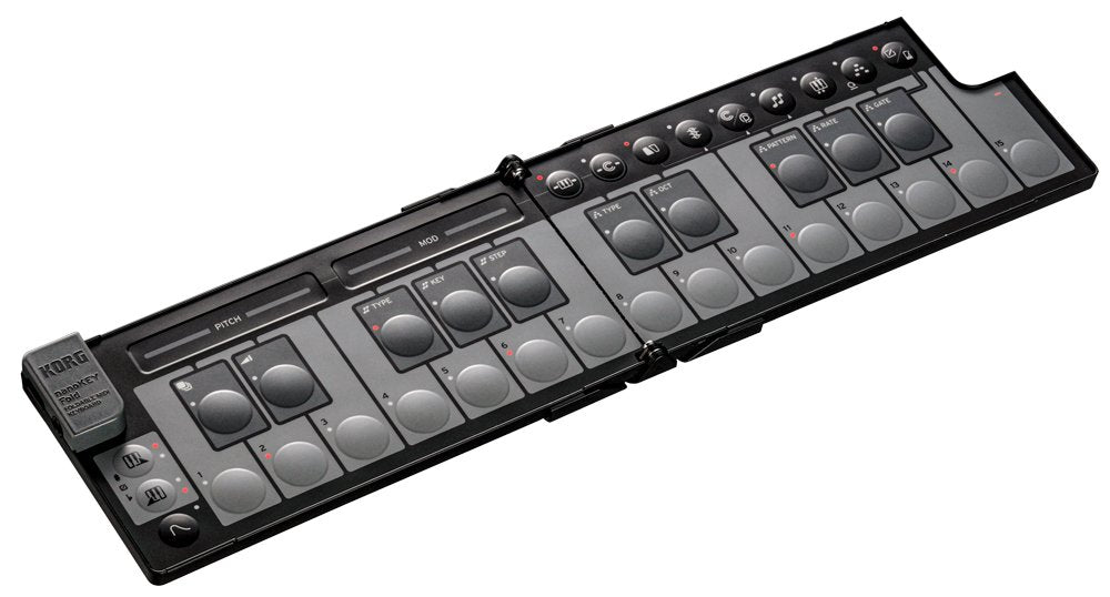 KORG nanoKEY Fold - Black — MIDI Controller, MIDI performance control surface