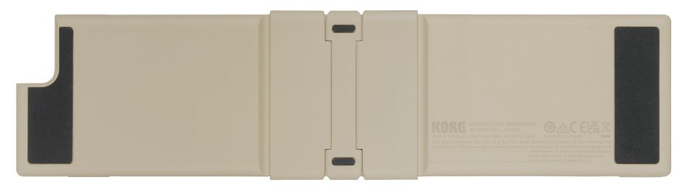 KORG nanoKEY Fold - Sand Beige — MIDI Controller, MIDI performance control surface