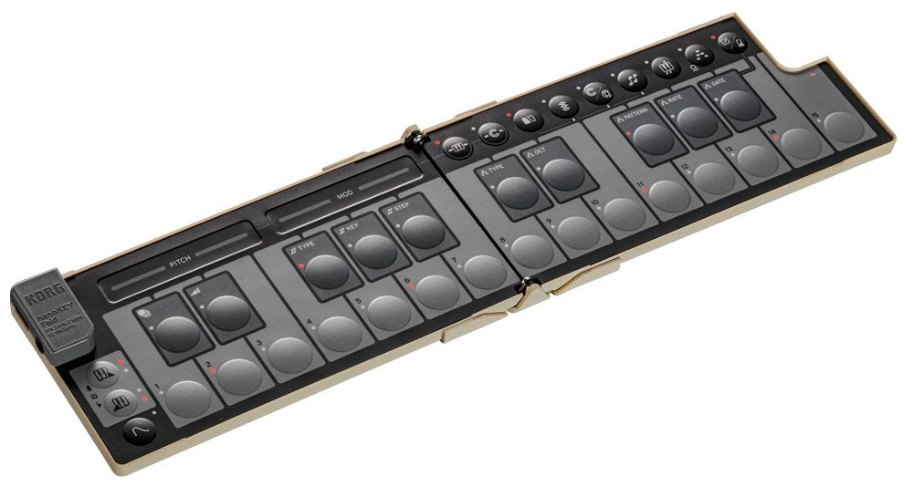 KORG nanoKEY Fold - Sand Beige — MIDI Controller, MIDI performance control surface
