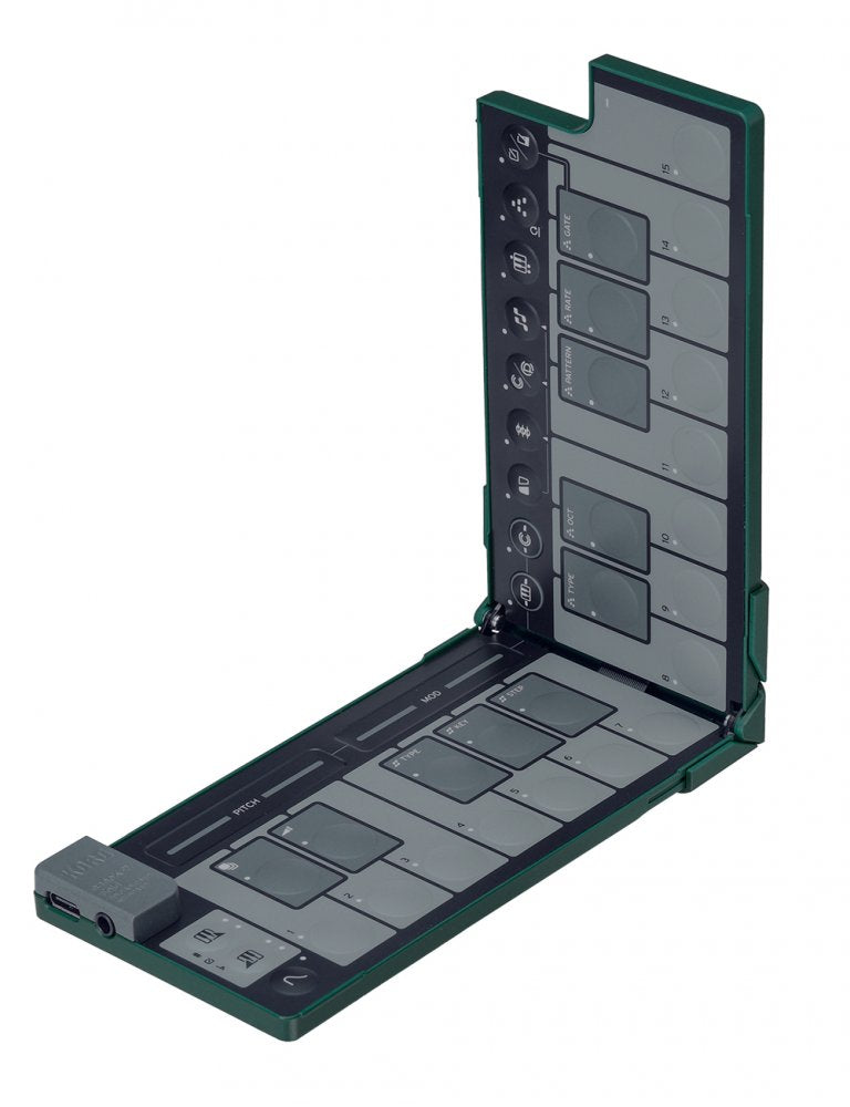 KORG nanoKEY Fold - Alpine Green — MIDI Controller, MIDI performance control surface