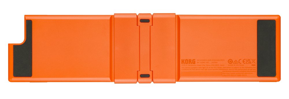 KORG nanoKEY Fold - Lava Orange — MIDI Controller, MIDI performance control surface