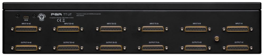 BLACK LION AUDIO PBR-TT-LIT — Patchbay