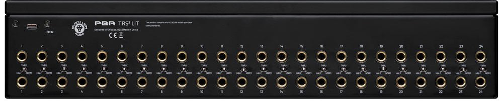 BLACK LION AUDIO PBR-TRS3-LIT — Patchbay