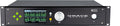 Black rack-mount audio interface with display screen, control buttons, and a rotary knob labeled Edit.