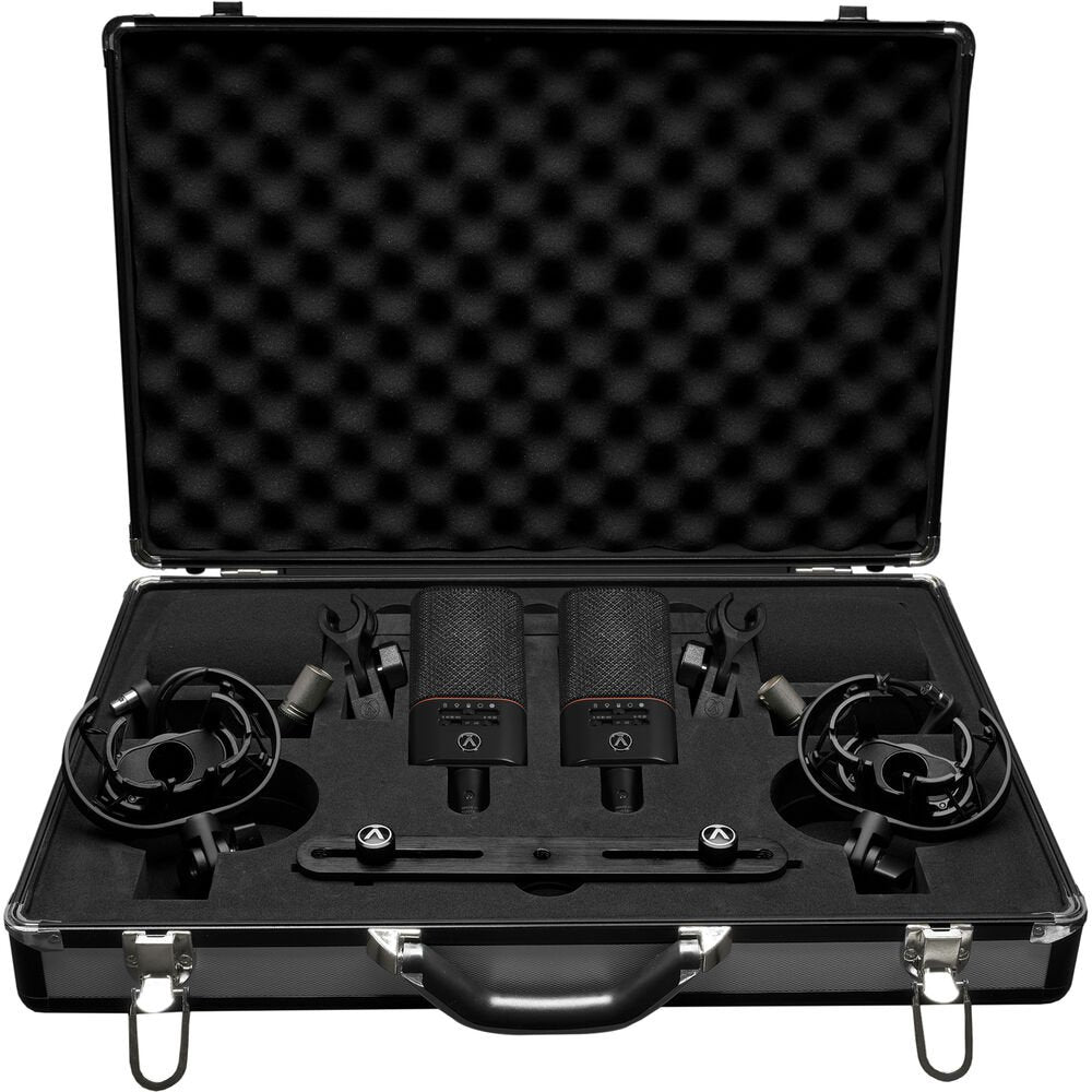 AUSTRIAN AUDIO OC818 Black DUAL SET PLUS — Microphone, studio recording microphone body