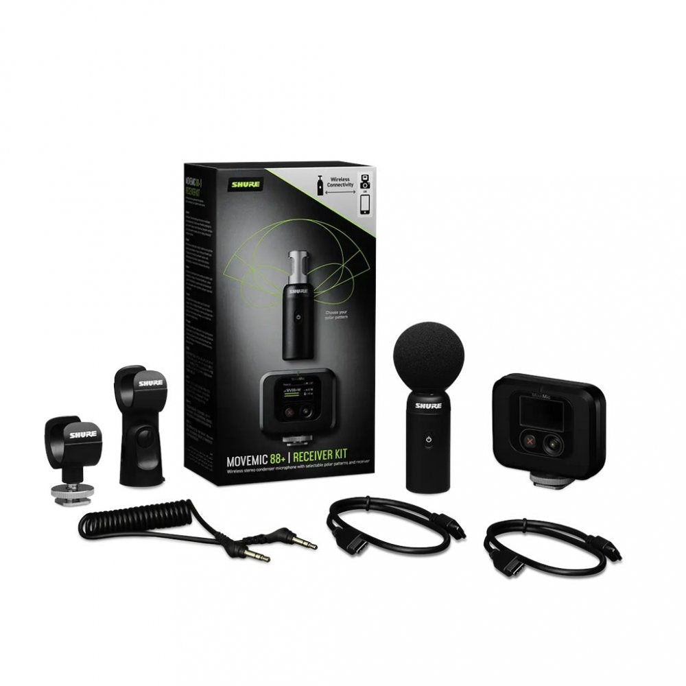SHURE MOVEMIC-88+ KIT — Microphone, studio recording microphone body
