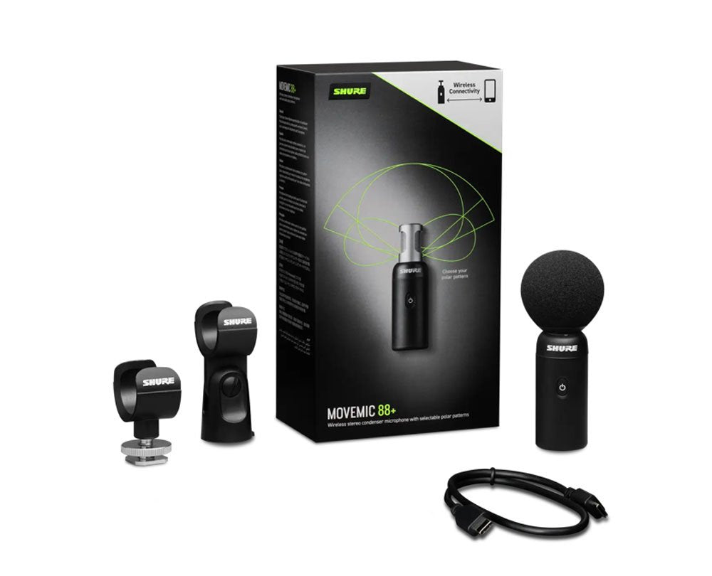 SHURE MOVEMIC-88+ — Microphone, studio recording microphone body