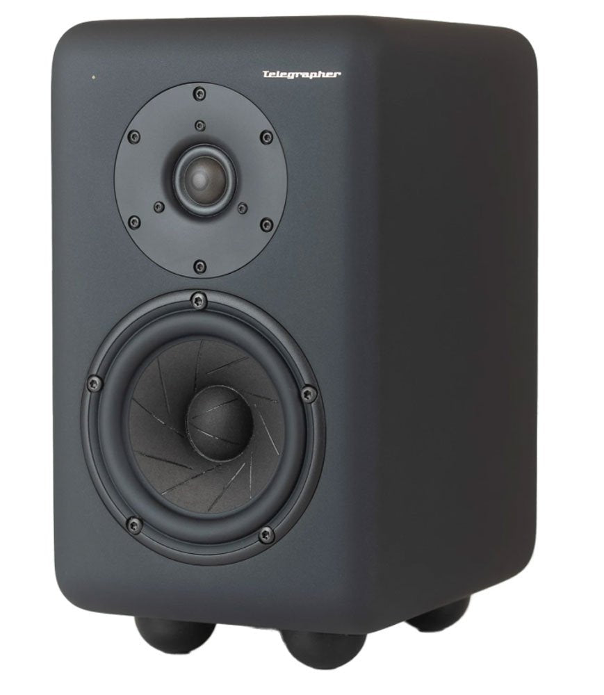 TELEGRAPHER FOX (Crow Black) — Studio Monitor, nearfield reference loudspeaker