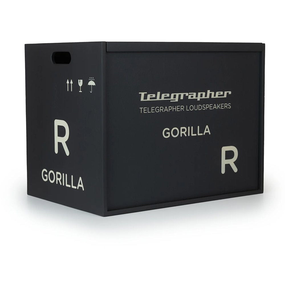 TELEGRAPHER GORILLA (Crow Black) — Studio Monitor, nearfield reference loudspeaker