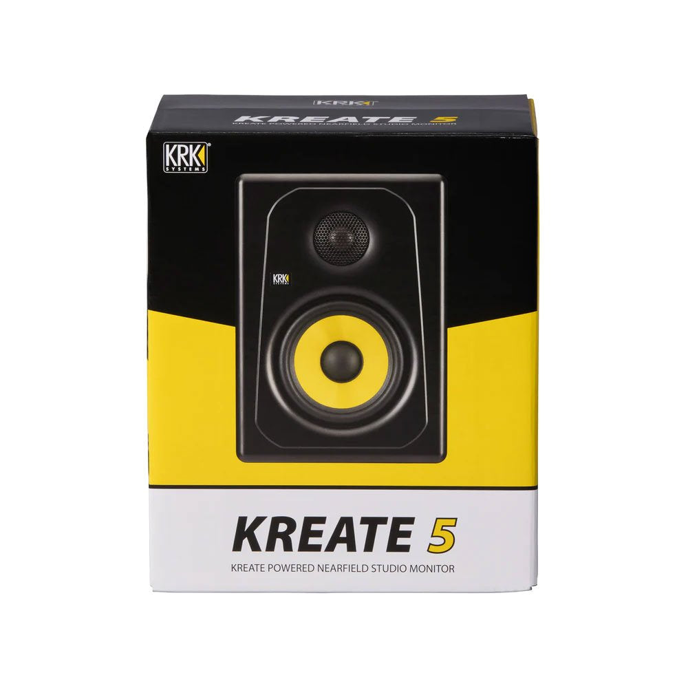 KRK Kreate 5 Studio — Studio Monitor, nearfield reference loudspeaker