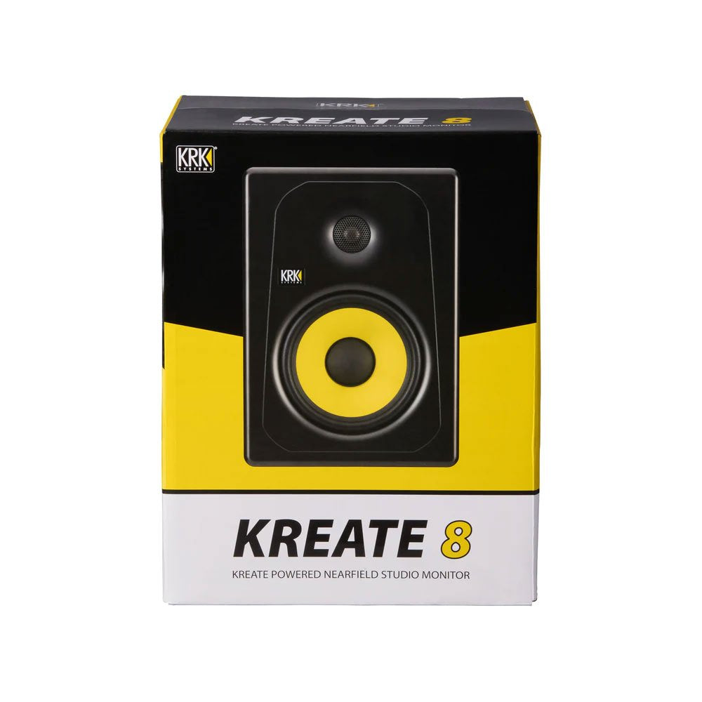 KRK Kreate 8 Studio — Studio Monitor, nearfield reference loudspeaker