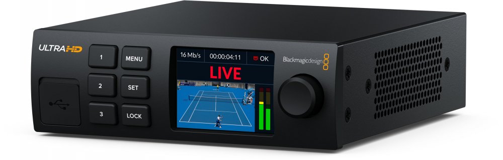BLACKMAGIC DESIGN Streaming Decoder 4K for H.264, H.265 Streaming — Converter
